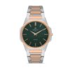 The Hislon Ultra Slim blends bold gold-tone 316L stainless steel with a striking black dial.